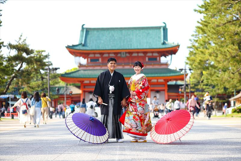 京都・平安神宮の結婚式