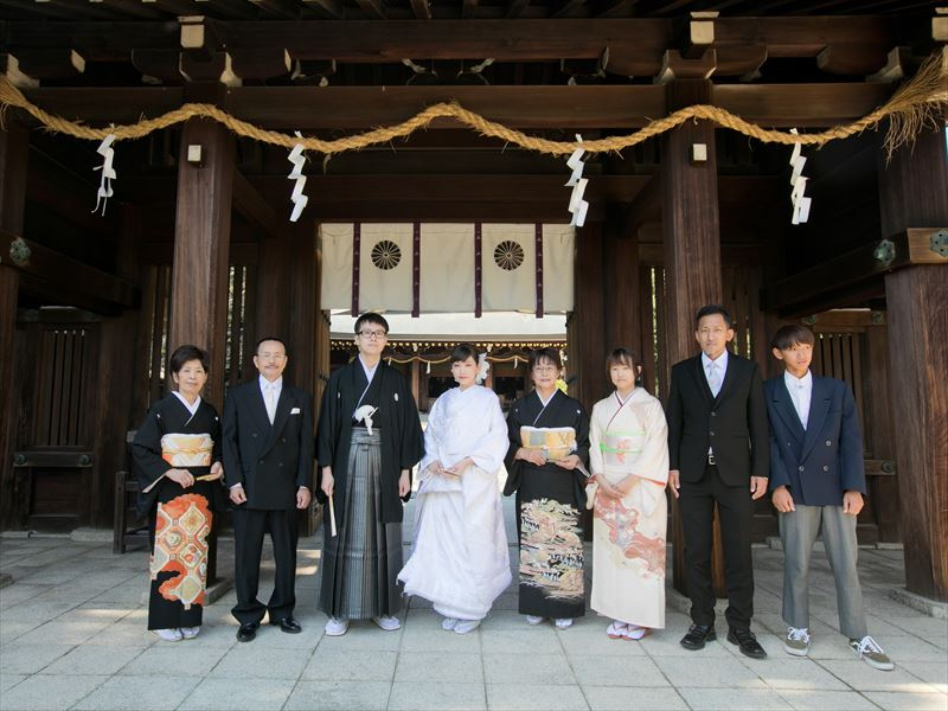 竈山神社の結婚式