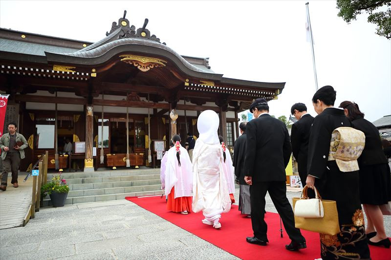 忠臣蔵のふるさと赤穂大石神社の結婚式