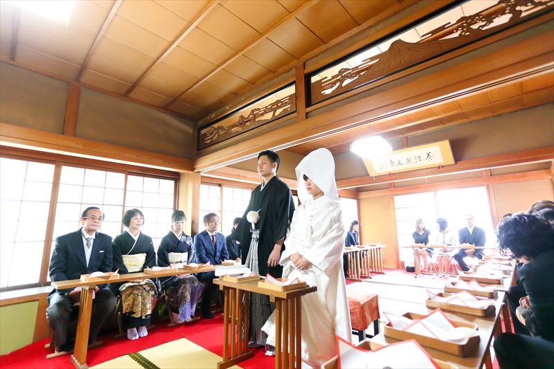 水口神社の結婚式