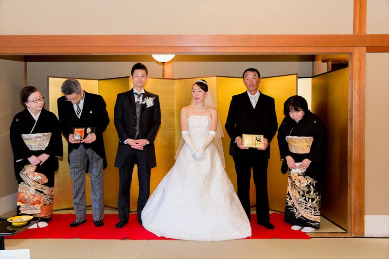 菊乃井本店での結婚式披露宴