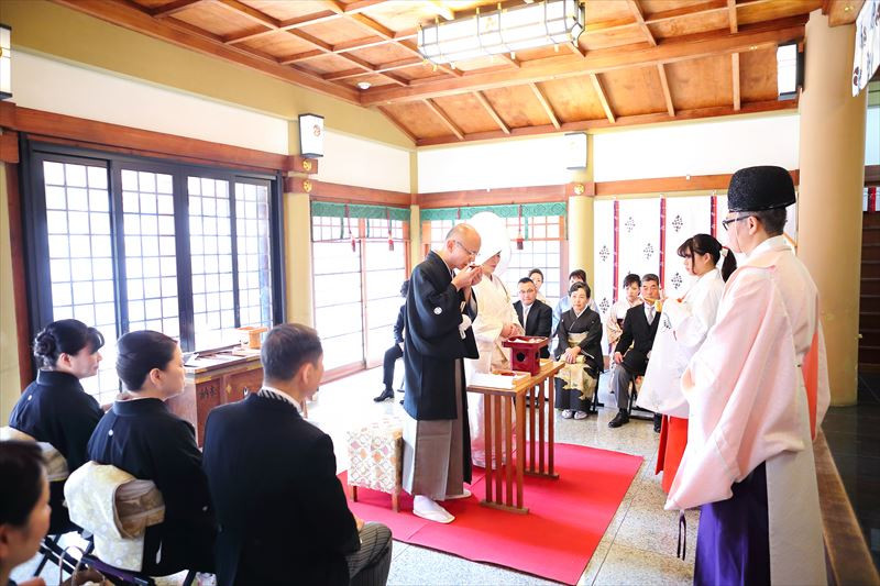 二宮神社の結婚式
