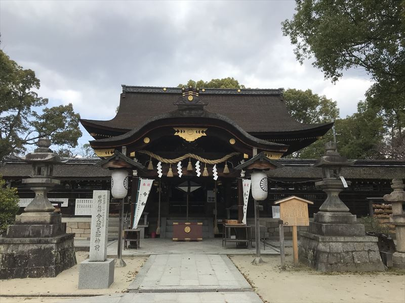 藤森神社の神前結婚式（京都市伏見区）