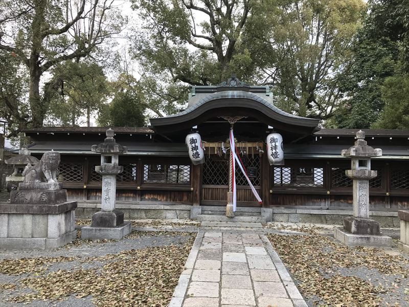田中神社の神前結婚式（京都市左京区）