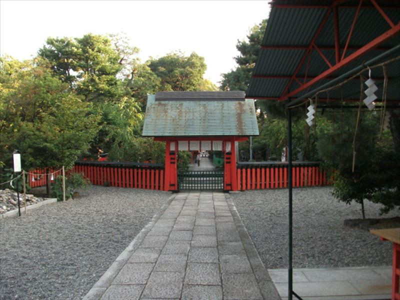 車折神社の神前結婚式（京都市右京区）