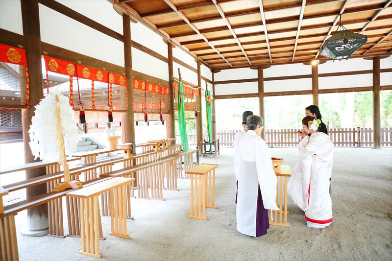 ミニ挙式付き宗忠神社の前撮り