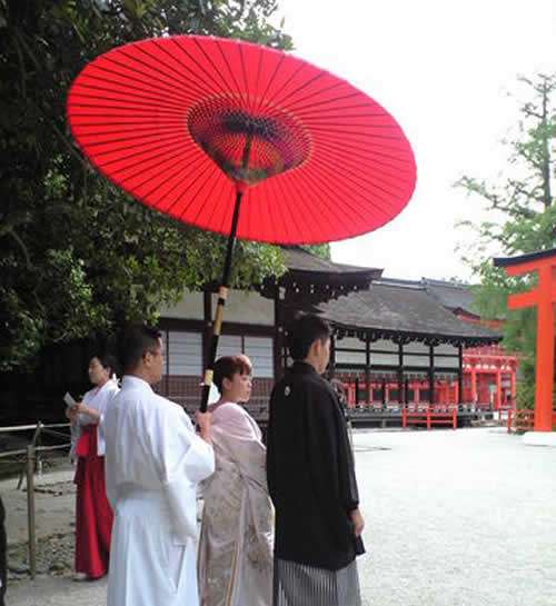 世界文化遺産「下鴨神社」で結婚式