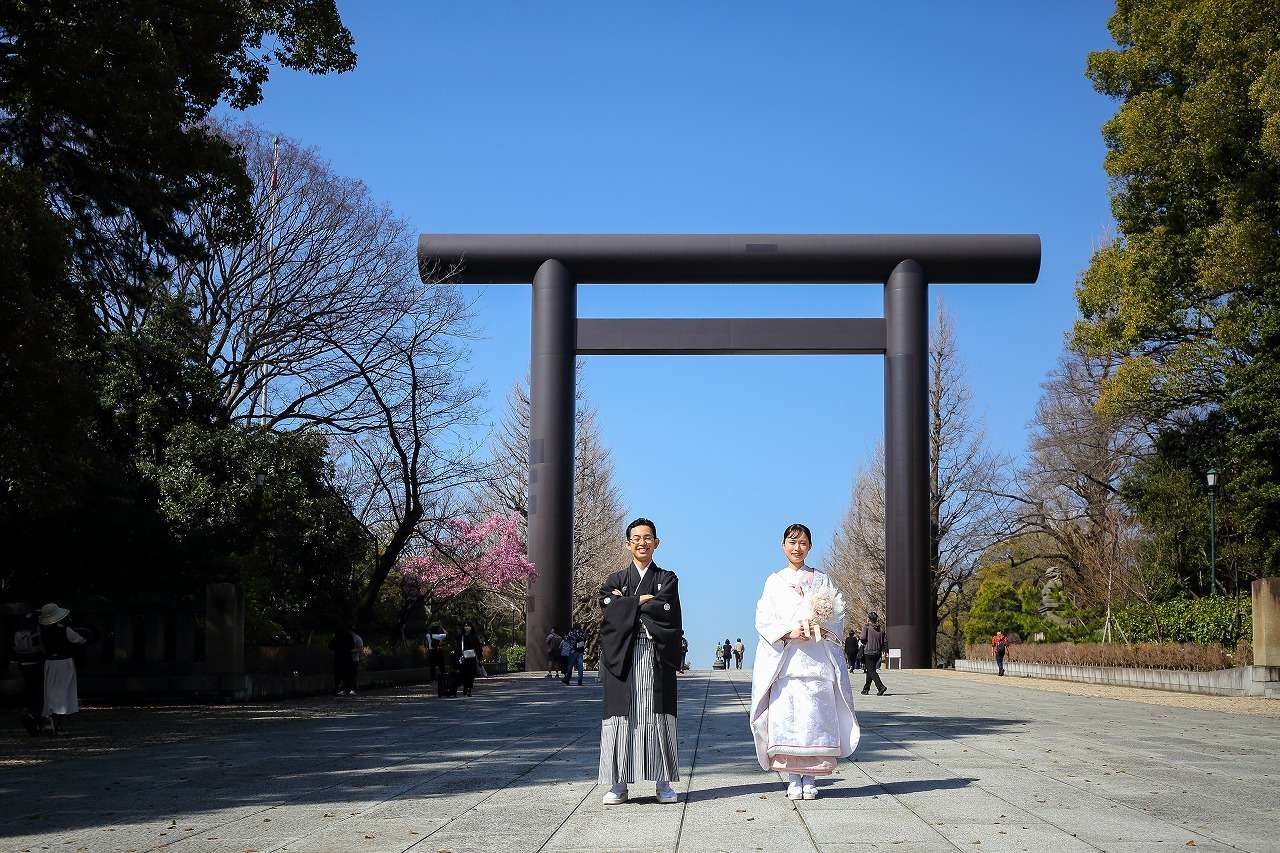 靖国神社北の丸公園フォトプラン