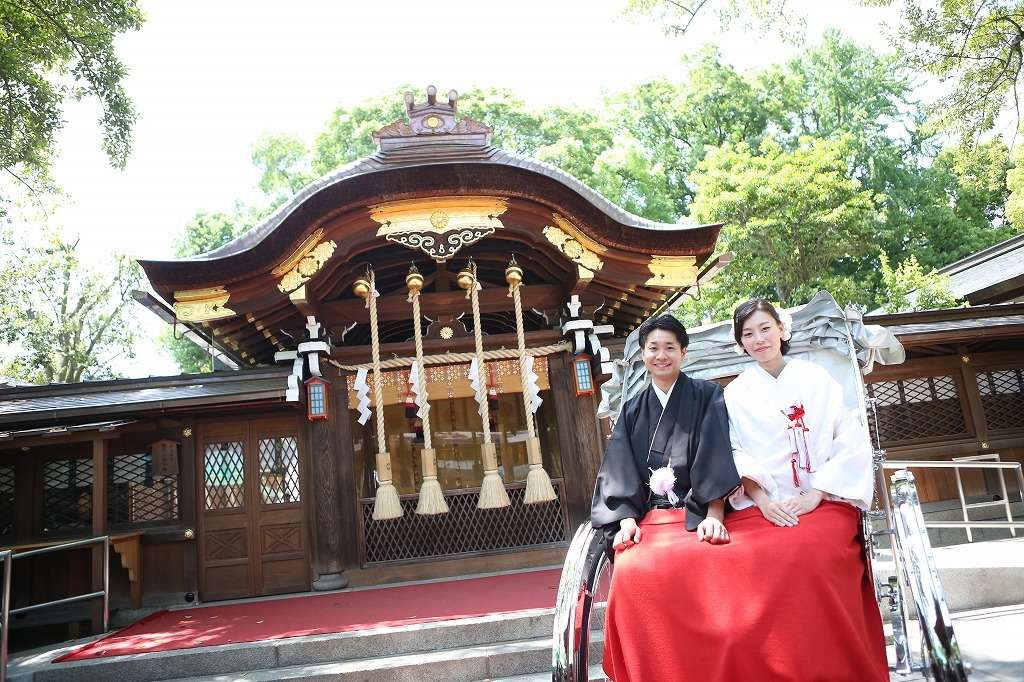 護王神社の結婚式