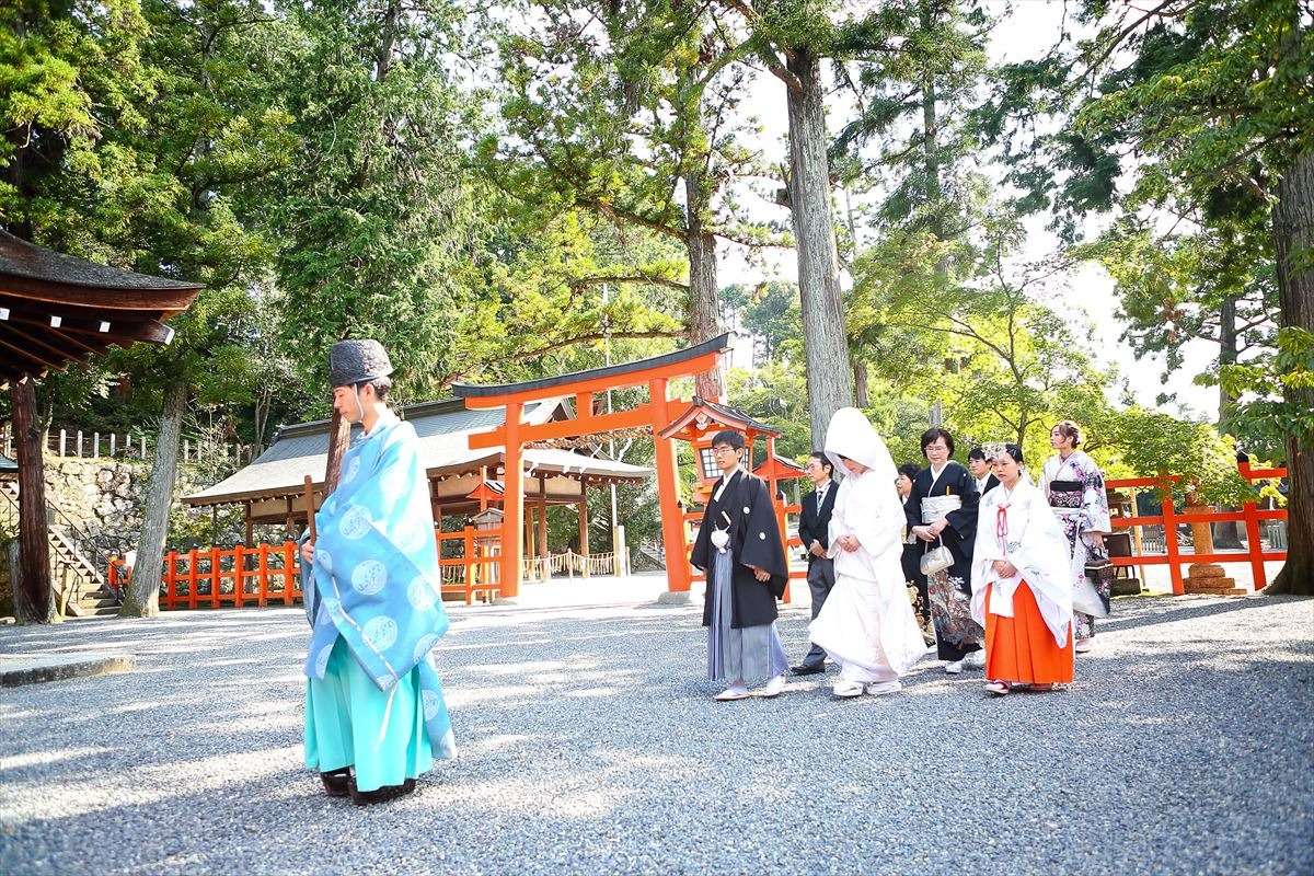 吉田神社の結婚式