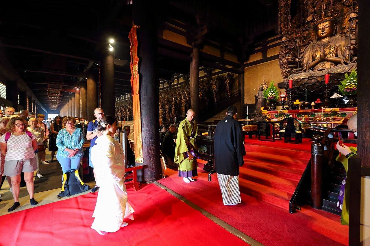 仏前式のフロー