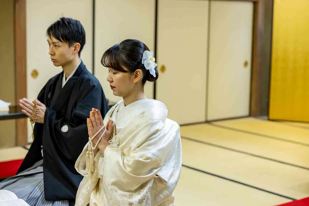 東本願寺（東京浅草）の仏前結婚式（東京都台東区）