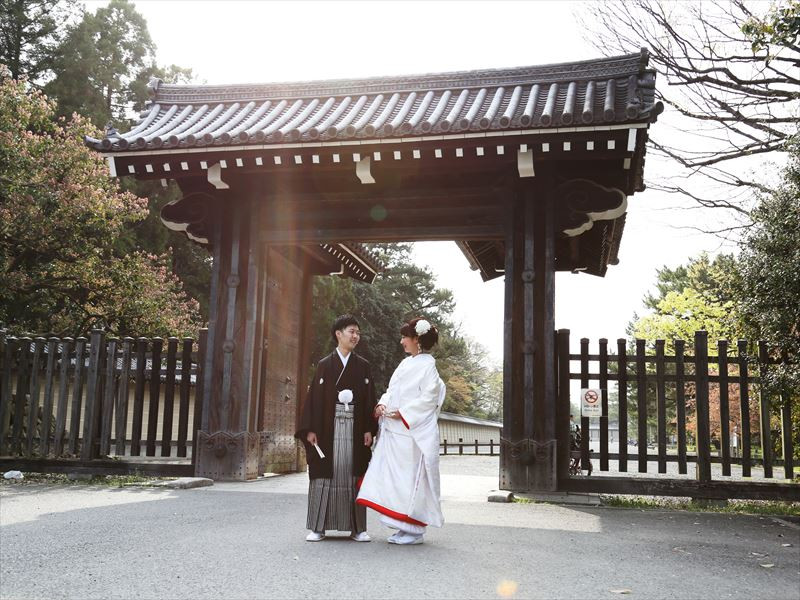 京都梨木神社の結婚式