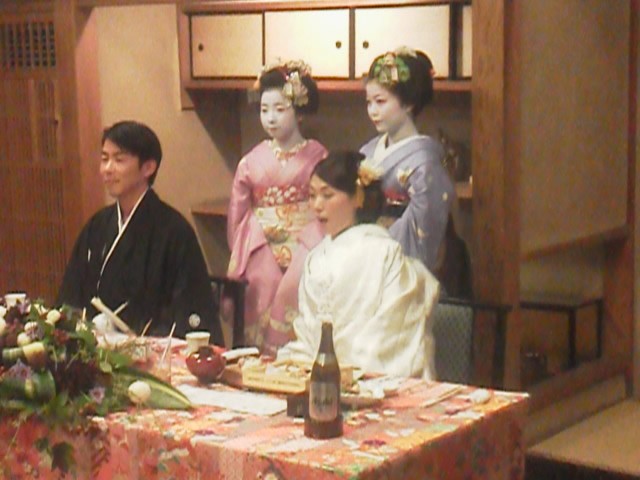 舞妓さんのいる京都の結婚式