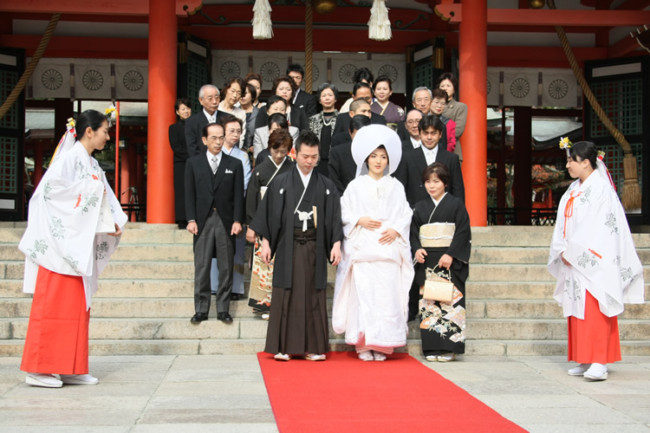 生田神社の結婚式