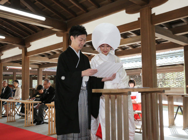 梨木神社の結婚式