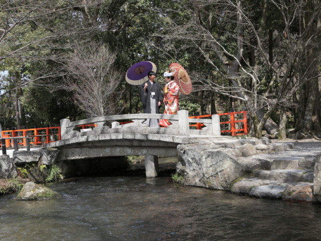 上賀茂神社の結婚式